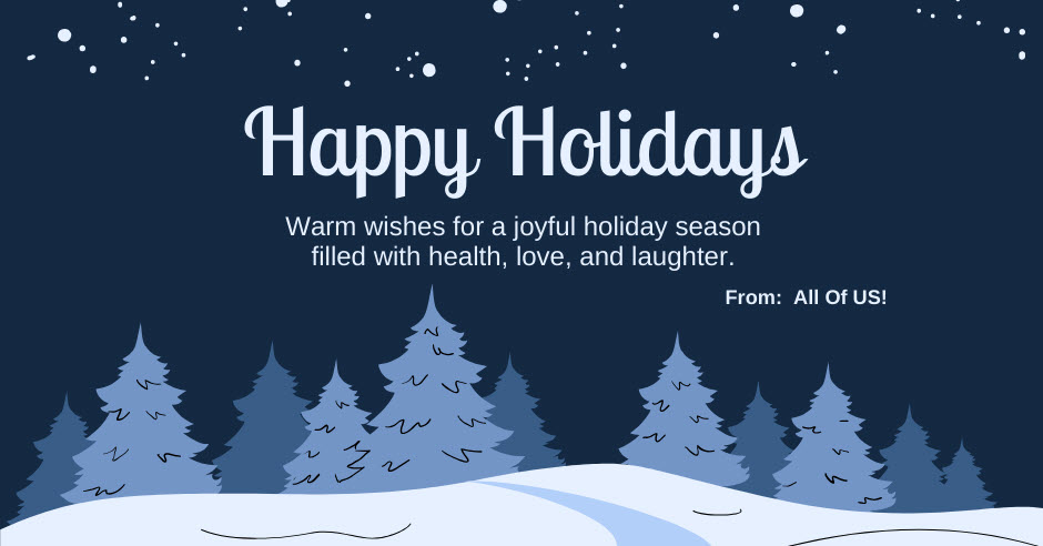 Happy Holidays Sandy Springs